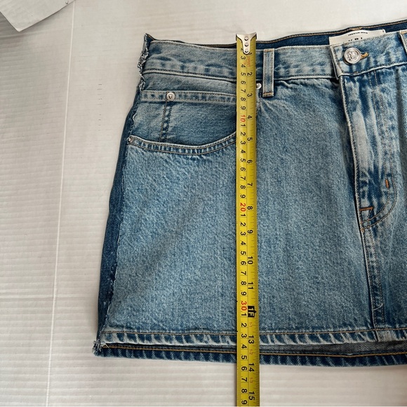SLVRLAKE BNWOT Re-Worked Mini Skirt - Great Divide Sz 32 - Picture 10 of 14